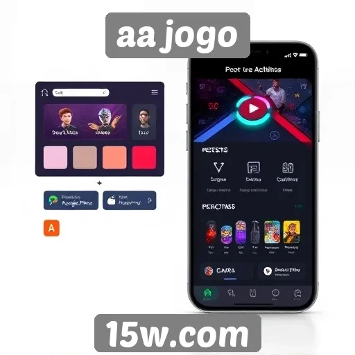aa jogo apresenta nova interface de usuário