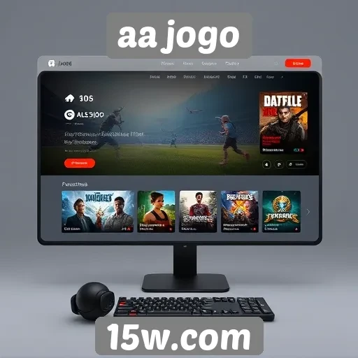 Análise da interface do site aa jogo em 2026
